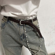 Pearl Waist Chain - Elegant Handmade Belt