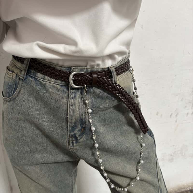 Pearl Waist Chain - Elegant Handmade Belt
