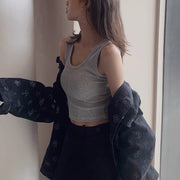 Sexy Solid Color Vest for Women