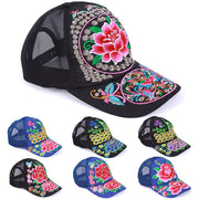 Protective UV Hat for Women, Adjustable Mesh Sun Cap
