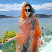 Versatile Travel Scarf for Sun Protection