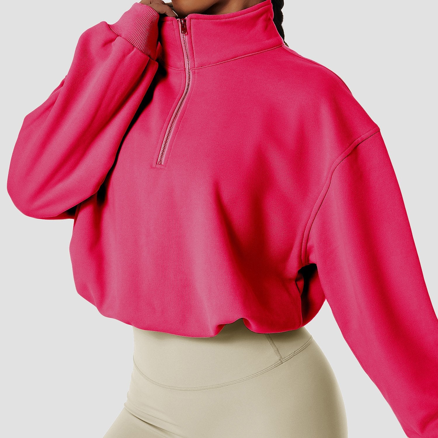 Stay Warm & Cozy Fleece-Lined Sports Sweater