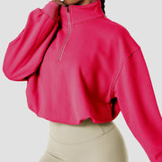 Stay Warm & Cozy Fleece-Lined Sports Sweater
