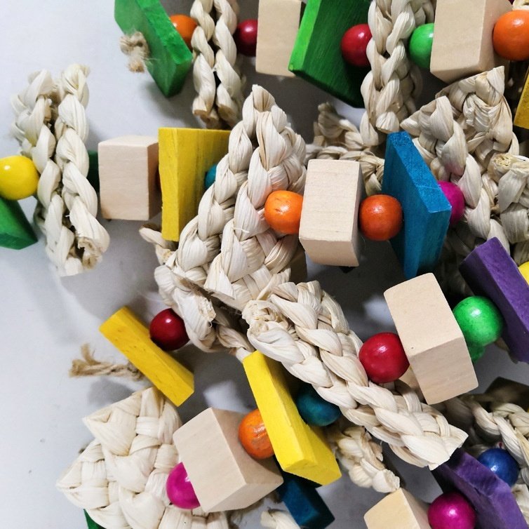Natural Bird Toy For Parrots
