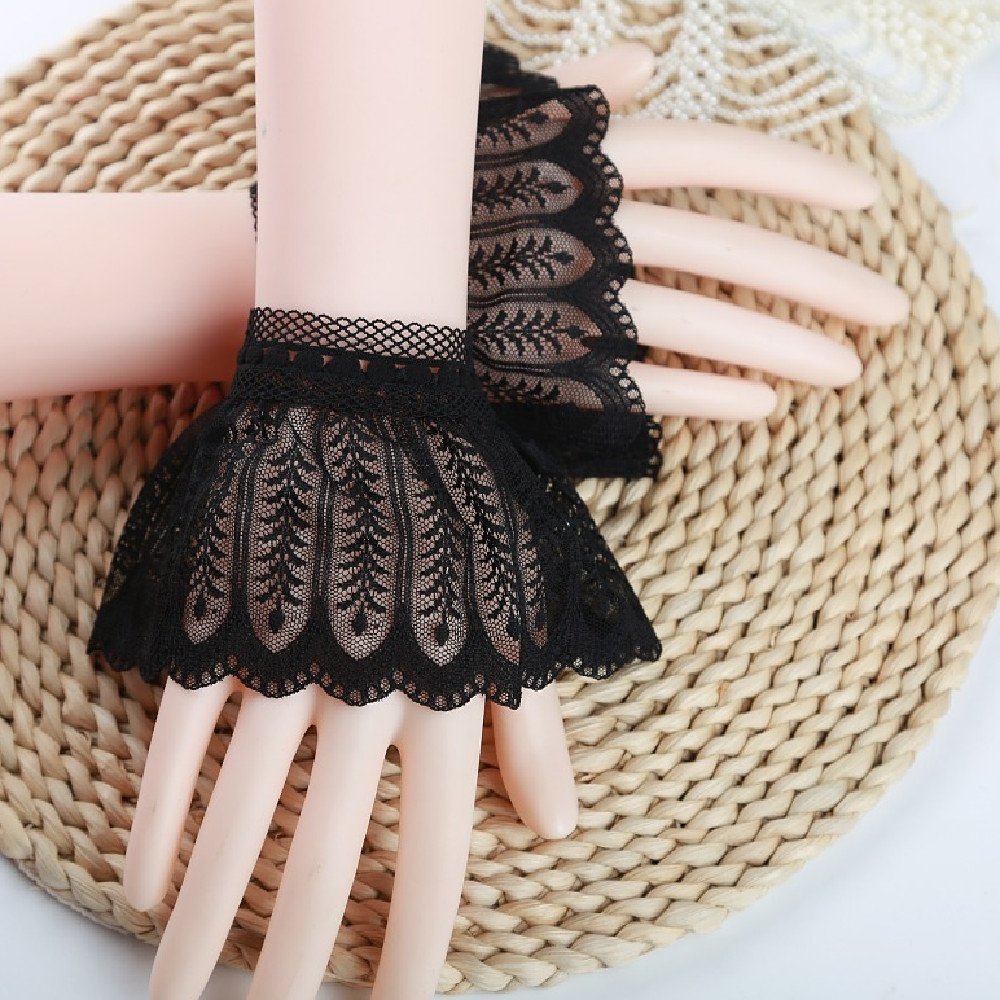 Personalized Lace Hollow Crocheted Women's Gloves