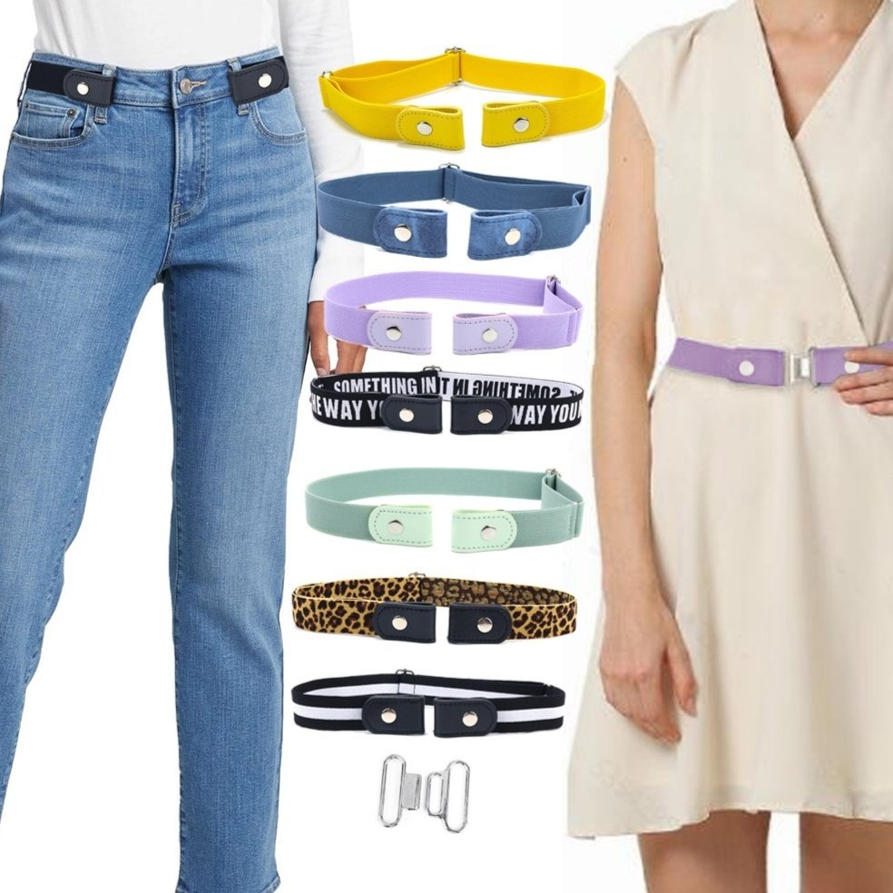 Personalized Adjustable Stretch Belt for Women