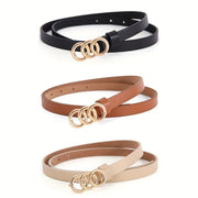 Slim 3-Ring Belt
