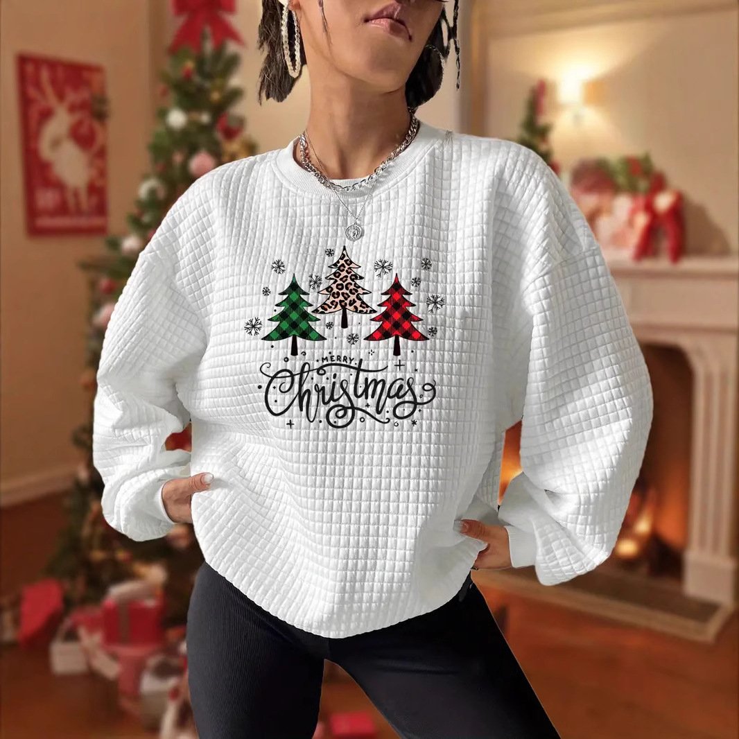 Cozy Christmas Casual Sweatshirt for Women
