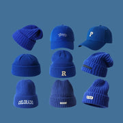 Cozy Blue Knit Hat