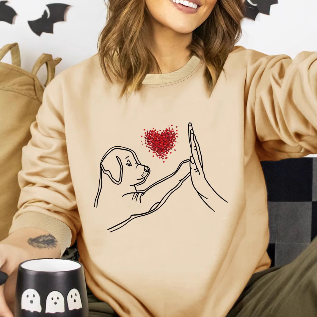 Cozy Black Sweatshirt for Women - Autumn & Winter