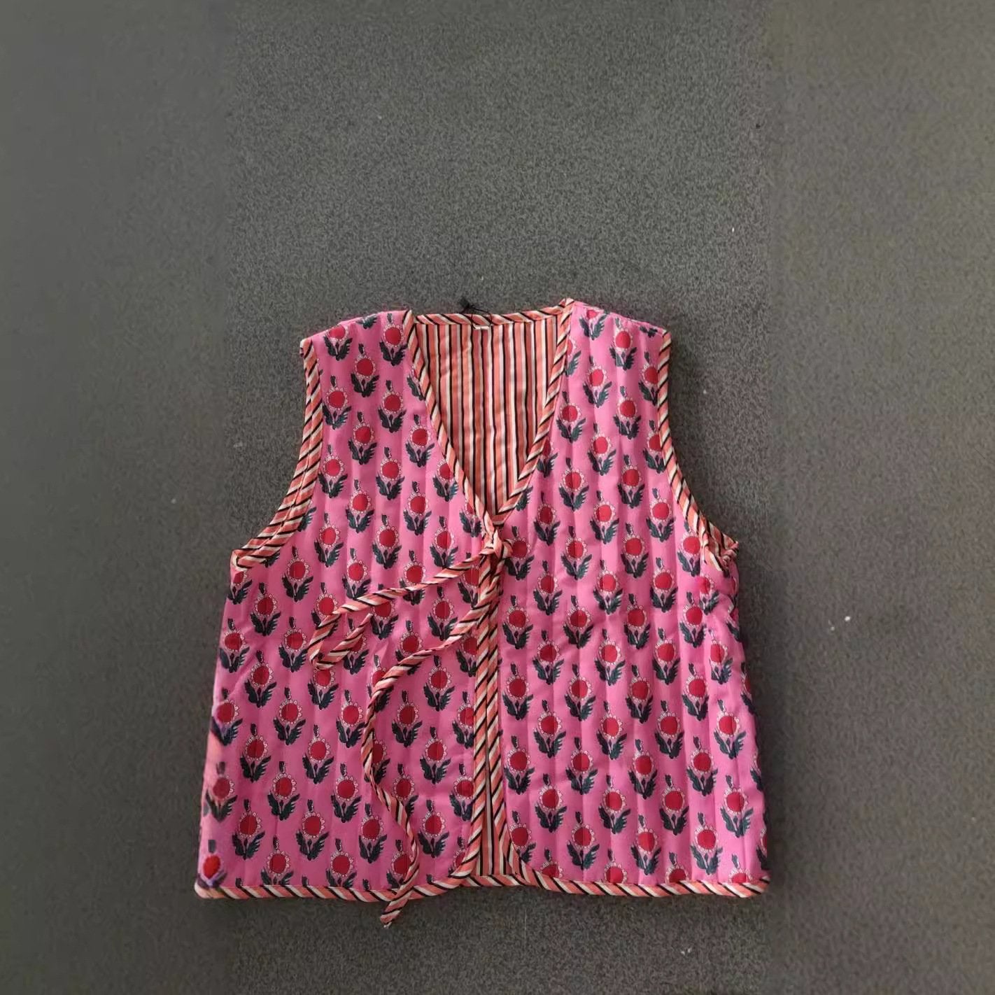 Casual Lace Floral Vest Top for Women