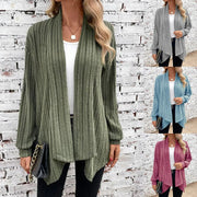 Women's Casual Long Sleeve Loose Cardigan Coat
