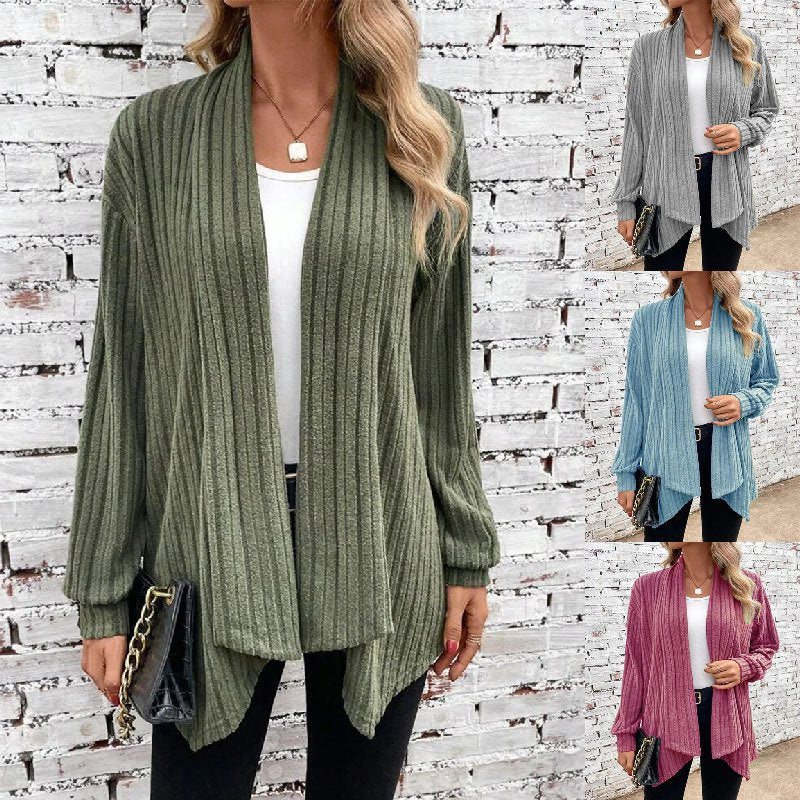 Women's Casual Long Sleeve Loose Cardigan Coat