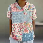 Men's Summer Short Sleeve Printed Casual Shirt