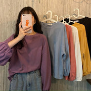 Cozy Lantern Sleeve Hoodie for Women