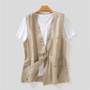 Loose Fit Vest Jacket