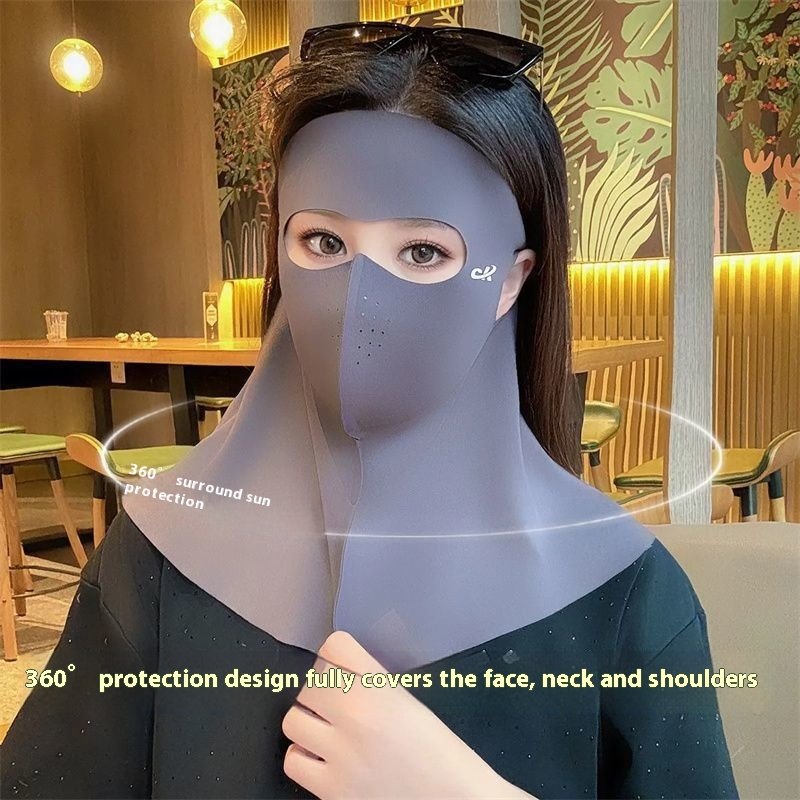Full Face Sun Mask for Women - UPF50 Protection