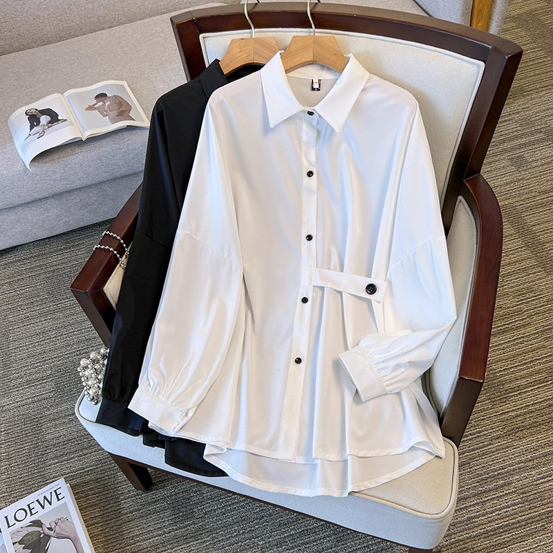 Plus Size Tencel Batwing Jacket for Women