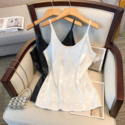 Loose-Fit Satin Camis for Plus-Sized Women