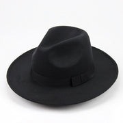 Big Brim Woolen Fedora Hats for Men & Women