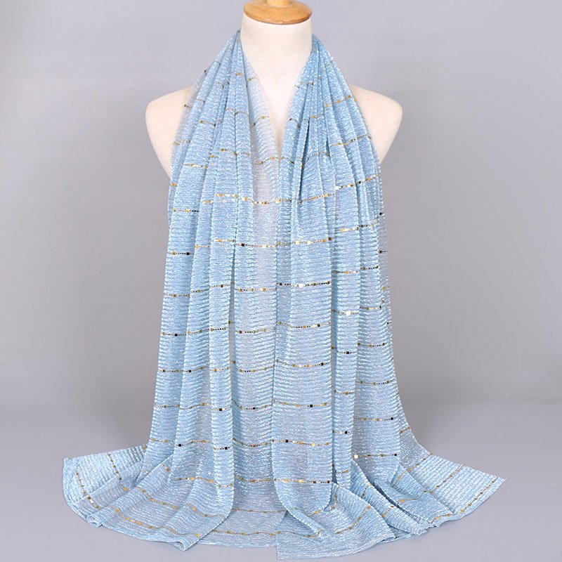 Silk Sequin Scarf