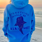 Double-Headed Zipper Hoodie for Women, Slim Fit, Long Sleeve