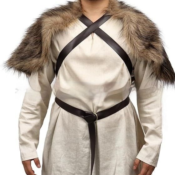 Warm Viking Cape Shawl