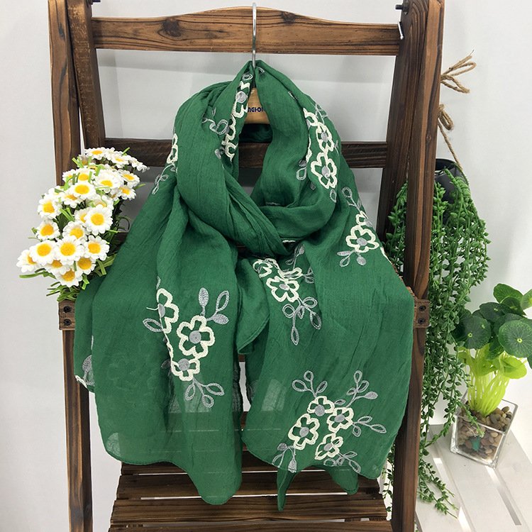 Ethnic Style Shawl for Women, Long & Versatile