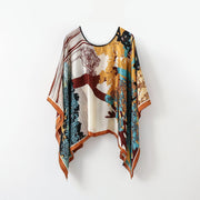 Multifunctional Pullover Shawl for Women