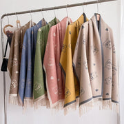 Double-Sided Scarf for Women, Soft & Stylish Outerwear