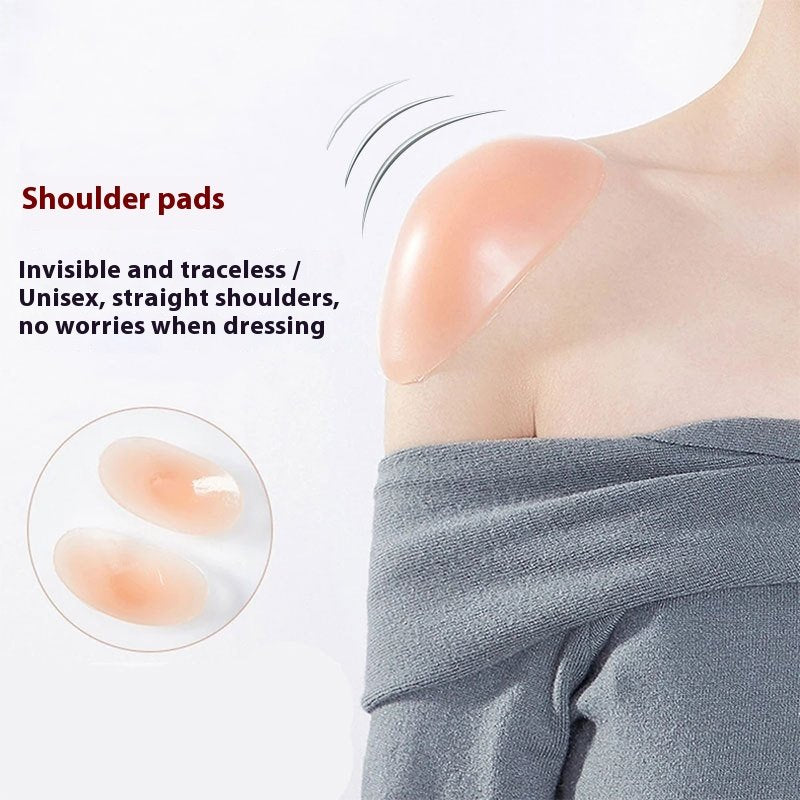 Invisible Shoulder Pads for Men and Women, Anti-Slip and Seamless