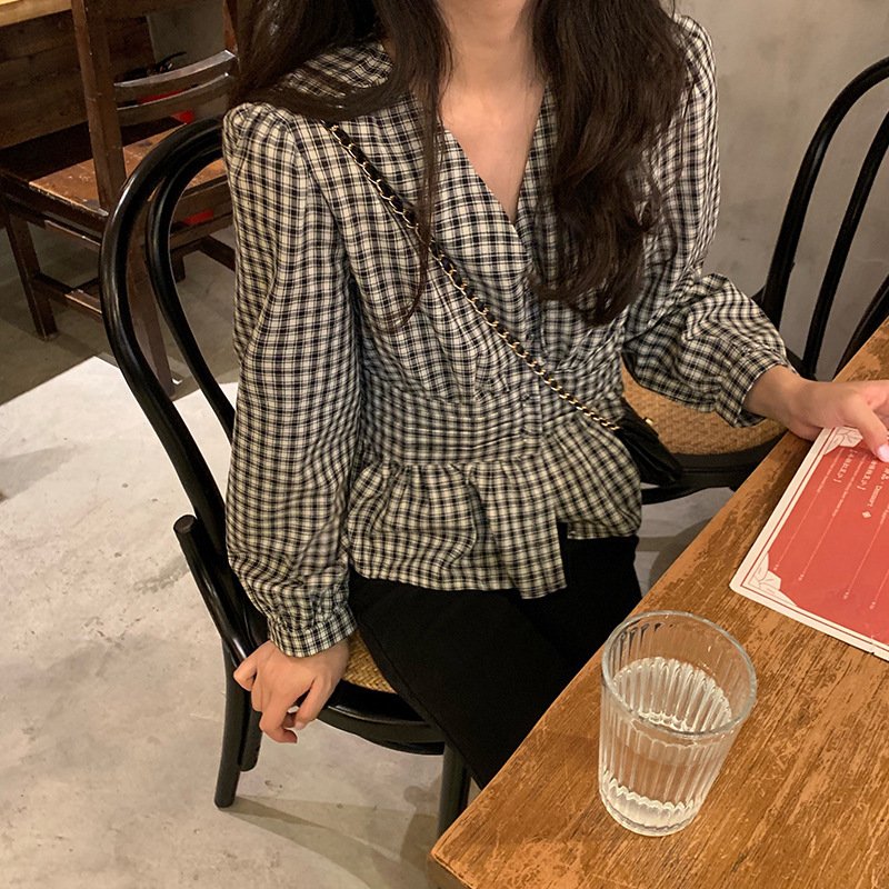 Retro Striped Sweet Pullover Top