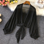 UV-Proof Ice Silk Casual Cardigan