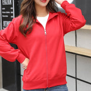 Women's Solid Color Crew Neck Sweater