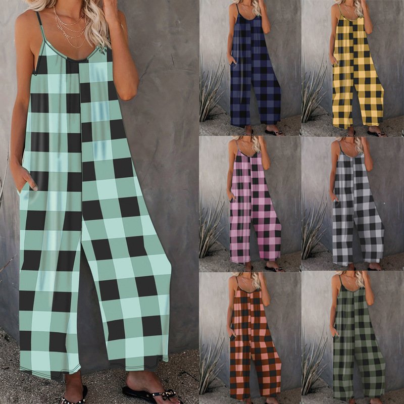 Casual Slip-in Sling Jumpsuit for Women