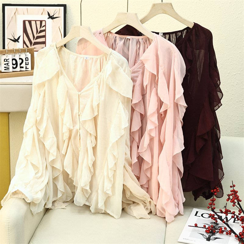 Chic Colorblock Long Sleeve Slim Fit Shirt