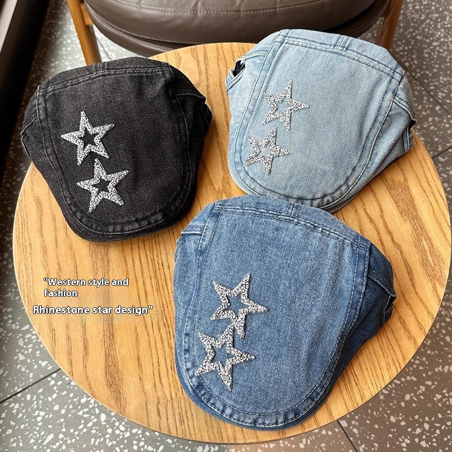 Retro Denim Cap
