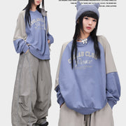 Hip Hop Long Sleeve Pullover Hoodie for Women