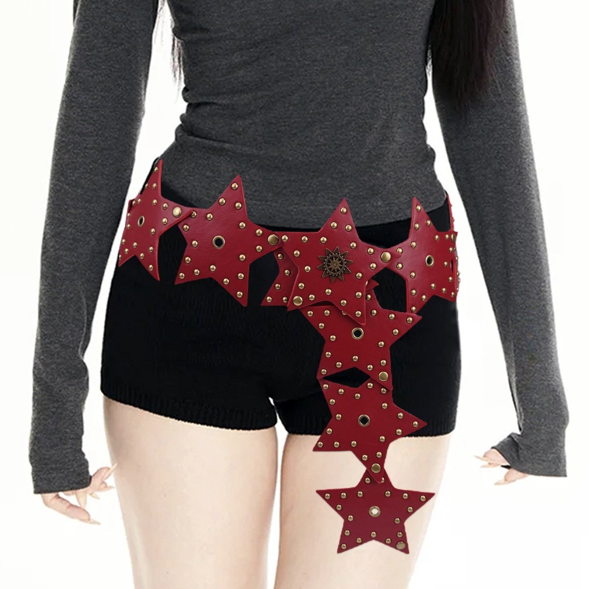 Wide Retro Street Belt for Women