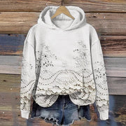 3D Effect Digital Printing Hoodie for Women