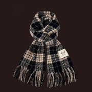 Warm Plaid Scarf