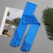 Stretch Satin Halloween Gloves for Women