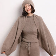 Warm Cashmere Shawl Cape