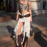 Edgy Rivet Belt for Women