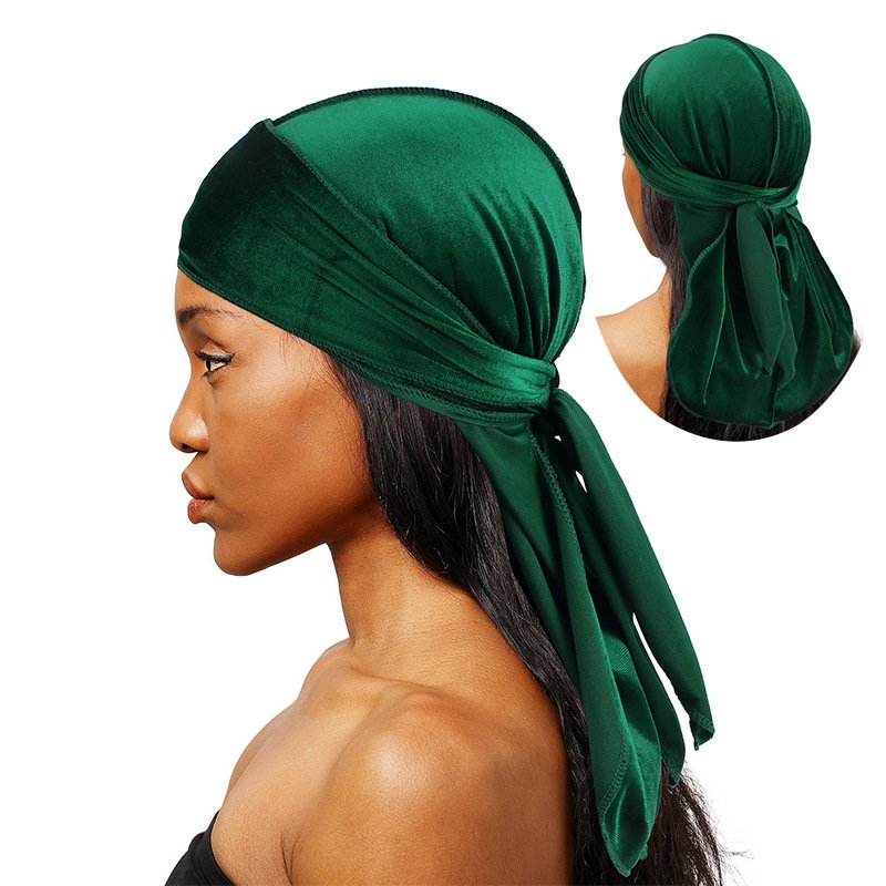 Korean Velvet Pirate Hat - Red, Yellow & More