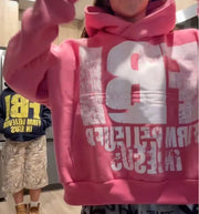 Cozy Letter Hoodie for Women