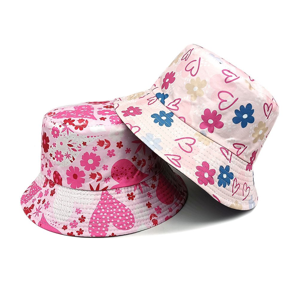Stay Sun Safe with Double-Sided Floral Bucket Hat