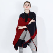Stay Warm in Style with Jacquard Silver Shawl