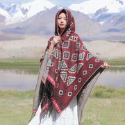 Warm Ethnic Shawl