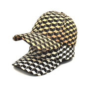 Trendy Plaid Baseball Cap for Women
